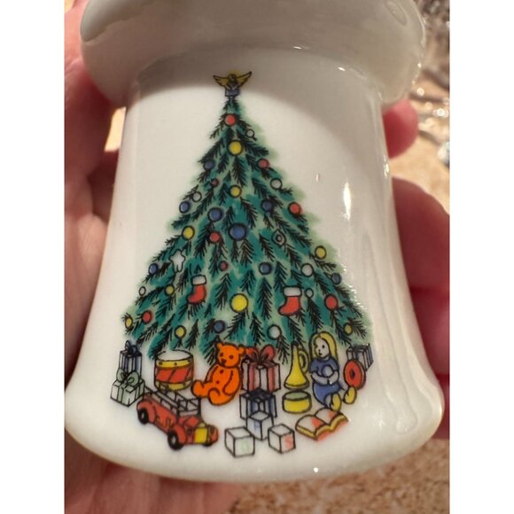 Vintage Noël Porcelle Pair of Candleholders – Designed by Don Schreckengost (197 - Picture 8 of 10